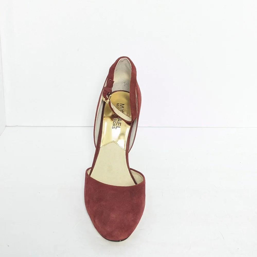 Michael kors suede heels